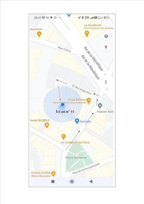 Studio Cosi Idealement Place Au Coeur De Ville Bourges Zewnętrze zdjęcie
